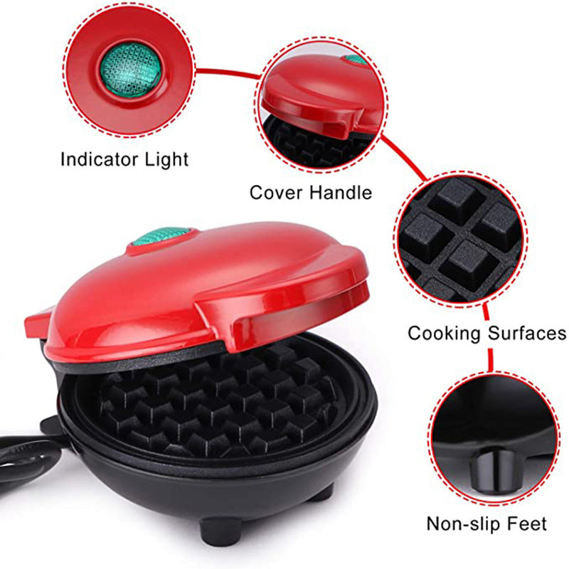 Electric Waffle Maker Machine EU Plug Bubble Egg Cake Oven Waffle Molds  Mini Eggette Breakfast Pot Pan